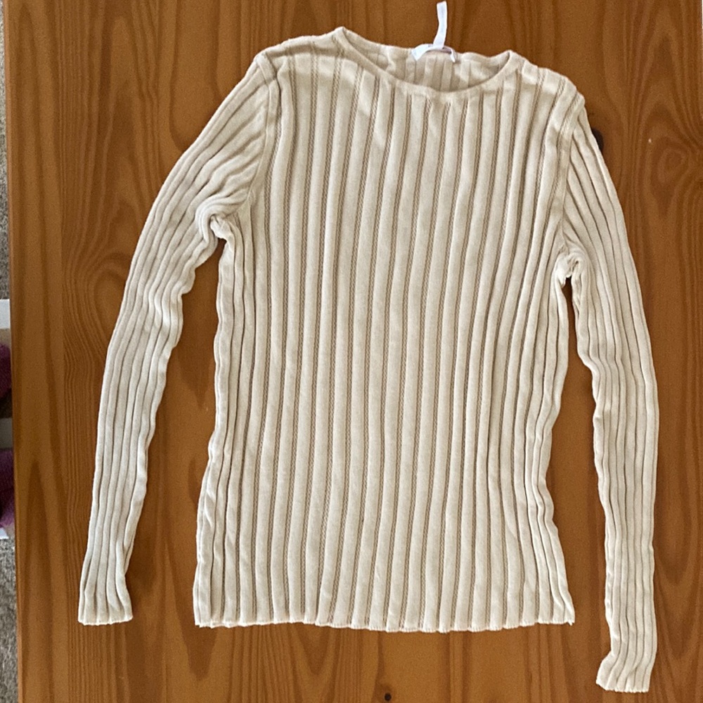Rodier cream colored sweater